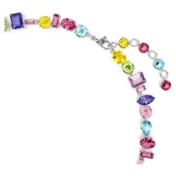 Swarovski Gema Necklace Mixed Cuts, Multicolored, Rhodium Plated -Jewelry Store gema necklace mixed cuts multicolored rhodium plated swarovski 5656397 3
