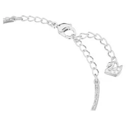 Swarovski Ginger Bangle White, Rhodium Plated -Jewelry Store ginger bangle white rhodium plated swarovski 5389044 3