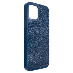 Swarovski Glam Rock Smartphone Case IPhone® 12/12 Pro, Blue -Jewelry Store glam rock smartphone case iphoneC2AE 122F12 pro blue swarovski 5616361 2