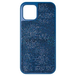 Swarovski Glam Rock Smartphone Case IPhone® 12/12 Pro, Blue -Jewelry Store glam rock smartphone case iphoneC2AE 122F12 pro blue swarovski 5616361 4