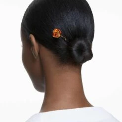 Swarovski Hair Pin Pink, Gold-tone Plated 11 Swarovski Hair Pin Pink, Gold-tone Plated -Jewelry Store hair pin pink gold tone plated swarovski 5617734 2