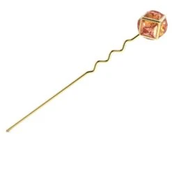 Swarovski Hair Pin Pink, Gold-tone Plated 13 Swarovski Hair Pin Pink, Gold-tone Plated -Jewelry Store hair pin pink gold tone plated swarovski 5617734 3