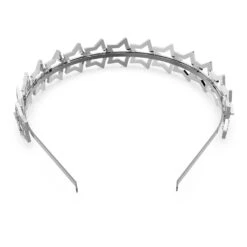 Swarovski Hairband Star, White, Rhodium Plated -Jewelry Store hairband star white rhodium plated swarovski 5617758 3