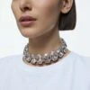 Swarovski Harmonia Choker Oversized Floating Crystals, White, Mixed Metal Finish 1 Swarovski Harmonia Choker Oversized Floating Crystals, White, Mixed Metal Finish -Jewelry Store harmonia choker oversized floating crystals white mixed metal finish swarovski 5600035