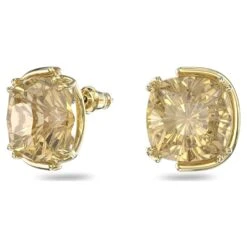 Swarovski Harmonia Stud Earrings Cushion Cut, Gold Tone, Gold-tone Plated 10 Swarovski Harmonia Stud Earrings Cushion Cut, Gold Tone, Gold-tone Plated -Jewelry Store harmonia stud earrings cushion cut gold tone gold tone plated swarovski 5640044 2