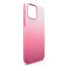 Swarovski High Smartphone Case IPhone® 13 Pro Max, Pink -Jewelry Store high smartphone case iphoneC2AE 13 pro max pink swarovski 5650836 2