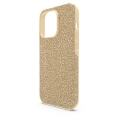 Swarovski High Smartphone Case IPhone® 14 Pro, Gold Tone -Jewelry Store high smartphone case iphoneC2AE 14 pro gold tone swarovski 5644915 3