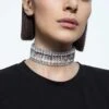 Swarovski Hyperbola Choker Rectangular Cut, White, Rhodium Plated 1 Swarovski Hyperbola Choker Rectangular Cut, White, Rhodium Plated -Jewelry Store hyperbola choker rectangular cut white rhodium plated swarovski 5601035