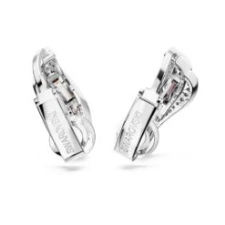 Swarovski Hyperbola Clip Earrings Carbon Neutral Zirconia, Mixed Cuts, White, Rhodium Plated -Jewelry Store hyperbola clip earrings carbon neutral zirconia mixed cuts white rhodium plated swarovski 5652092 4