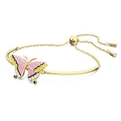 Swarovski Idyllia Bracelet Butterfly, Multicolored, Gold-tone Plated -Jewelry Store idyllia bracelet butterfly multicolored gold tone plated swarovski 5670053 2