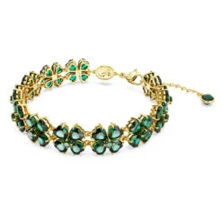 Swarovski Idyllia Bracelet Mixed Cuts, Multiple Clover, Green, Gold-tone Plated 9 Swarovski Idyllia Bracelet Mixed Cuts, Multiple Clover, Green, Gold-tone Plated -Jewelry Store idyllia bracelet mixed cuts multiple clover green gold tone plated swarovski 5666137 2