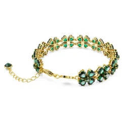 Swarovski Idyllia Bracelet Mixed Cuts, Multiple Clover, Green, Gold-tone Plated 11 Swarovski Idyllia Bracelet Mixed Cuts, Multiple Clover, Green, Gold-tone Plated -Jewelry Store idyllia bracelet mixed cuts multiple clover green gold tone plated swarovski 5666137 4
