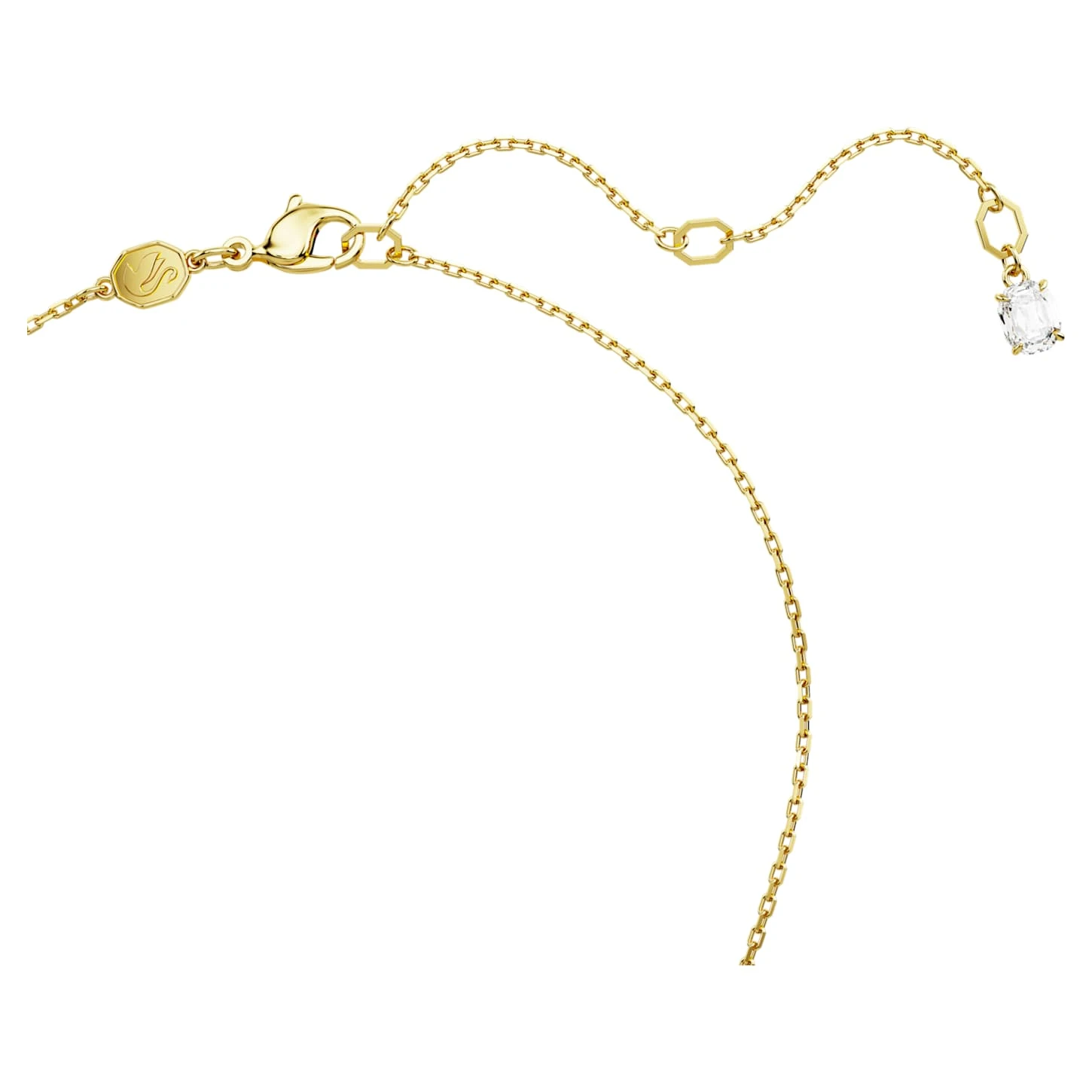 Swarovski Idyllia Pendant Clover, Green, Gold-tone Plated 6 Swarovski Idyllia Pendant Clover, Green, Gold-tone Plated - Image 4