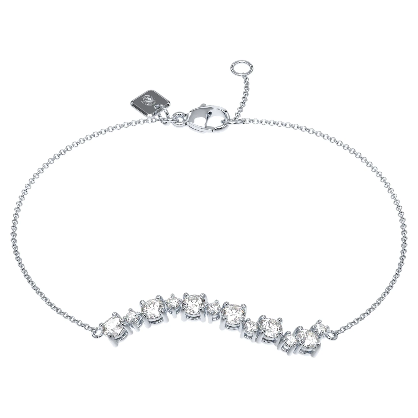 Swarovski Intimate Bracelet Diamond TCW 0.97 Carat, 14k White Gold 7 Swarovski Intimate Bracelet Diamond TCW 0.97 Carat, 14k White Gold - Image 5