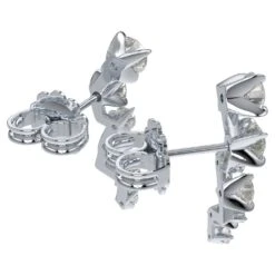 Swarovski Intimate Ear Cuffs Diamond TCW 1.10 Carat, 14K White Gold -Jewelry Store intimate ear cuffs diamond tcw 1.10 carat 14k white gold swarovski 5665534 4