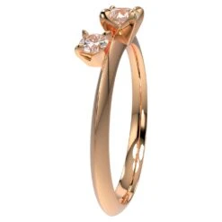 Swarovski Intimate Ring Diamond TCW 0.27 Carat, 14K Rose Gold -Jewelry Store intimate ring diamond tcw 0.27 carat 14k rose gold swarovski 5665530 3