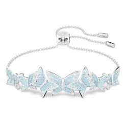 Swarovski Lilia Bracelet Butterfly, Blue, Rhodium Plated 8 Swarovski Lilia Bracelet Butterfly, Blue, Rhodium Plated -Jewelry Store lilia bracelet butterfly blue rhodium plated swarovski 5662184 1