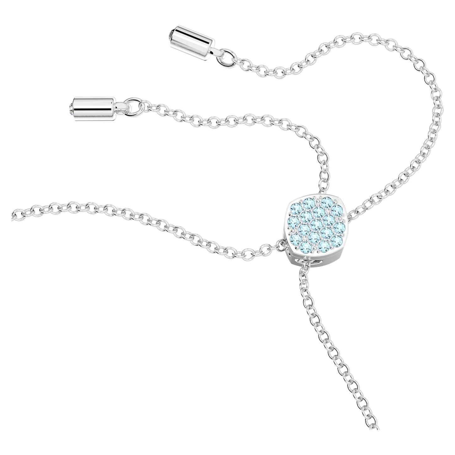 Swarovski Lilia Bracelet Butterfly, Blue, Rhodium Plated 6 Swarovski Lilia Bracelet Butterfly, Blue, Rhodium Plated - Image 4