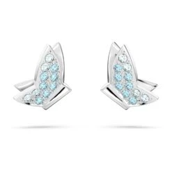 Swarovski Lilia Stud Earrings Butterfly, Blue, Rhodium Plated 11 Swarovski Lilia Stud Earrings Butterfly, Blue, Rhodium Plated -Jewelry Store lilia stud earrings butterfly blue rhodium plated swarovski 5662183 4