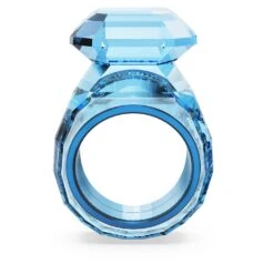 Swarovski Lucent Cocktail Ring Octagon Cut, Blue -Jewelry Store lucent cocktail ring octagon cut blue swarovski 5600235 4