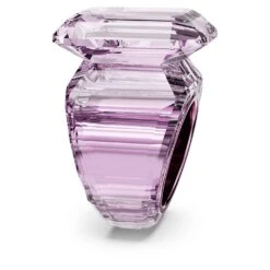 Swarovski Lucent Cocktail Ring Octagon Cut, Pink -Jewelry Store lucent cocktail ring octagon cut pink swarovski 5607360 3