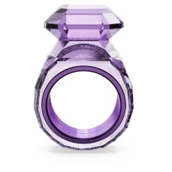 Swarovski Lucent Cocktail Ring Octagon Cut, Purple -Jewelry Store lucent cocktail ring octagon cut purple swarovski 5629244 4