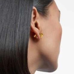 Swarovski Lucent Ear Cuff Single, Magnetic Closure, Yellow, Gold-tone Plated 10 Swarovski Lucent Ear Cuff Single, Magnetic Closure, Yellow, Gold-tone Plated -Jewelry Store lucent ear cuff single magnetic closure yellow gold tone plated swarovski 5613552 3