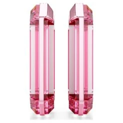 Swarovski Lucent Hoop Earrings Statement, Octagon Shape, Pink -Jewelry Store lucent hoop earrings statement octagon shape pink swarovski 5633955 2