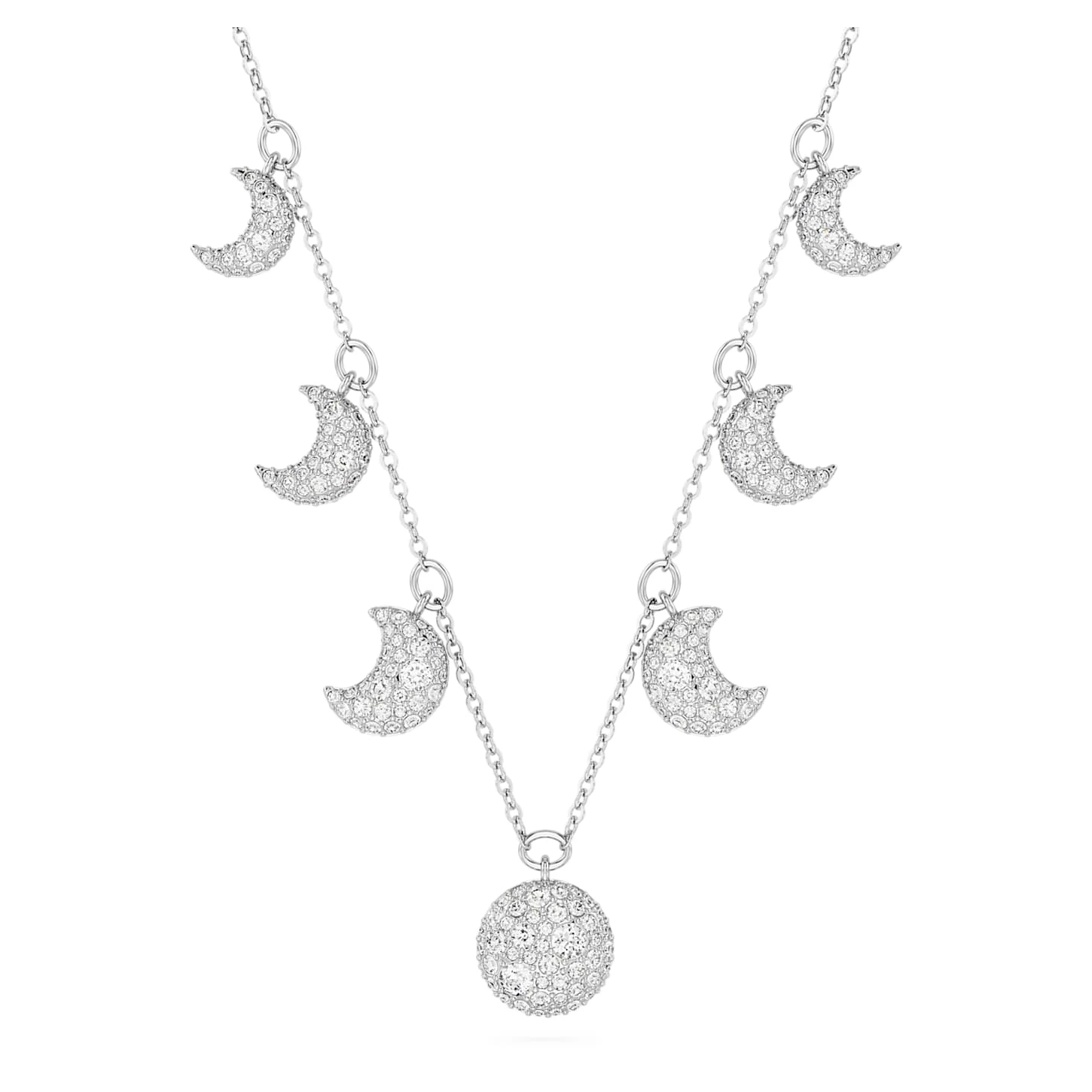 Swarovski Luna Choker Moon, White, Rhodium Plated 4 Swarovski Luna Choker Moon, White, Rhodium Plated - Image 2