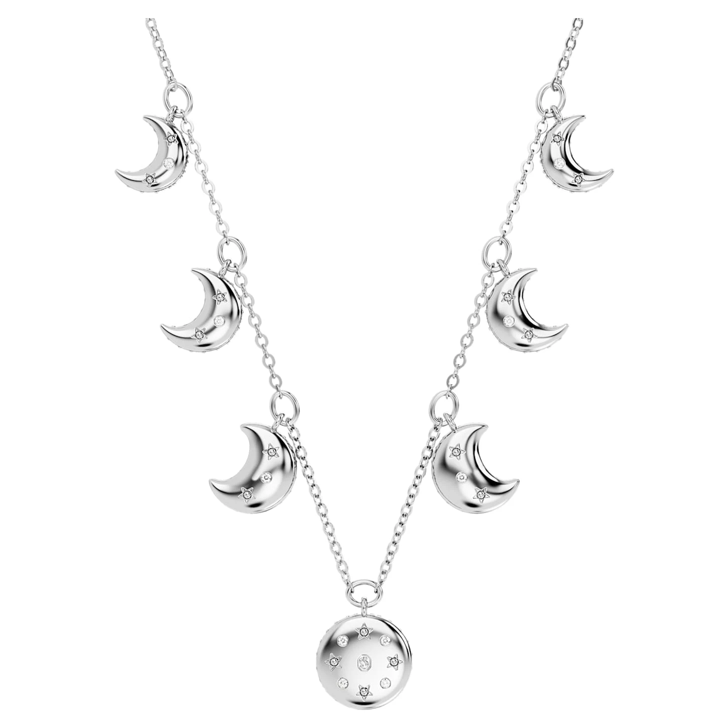 Swarovski Luna Choker Moon, White, Rhodium Plated 7 Swarovski Luna Choker Moon, White, Rhodium Plated - Image 5