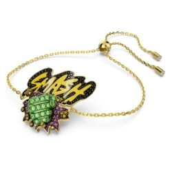 Swarovski Marvel Hulk Bracelet Multicolored, Gold-tone Plated -Jewelry Store marvel hulk bracelet multicolored gold tone plated swarovski 5650869 2