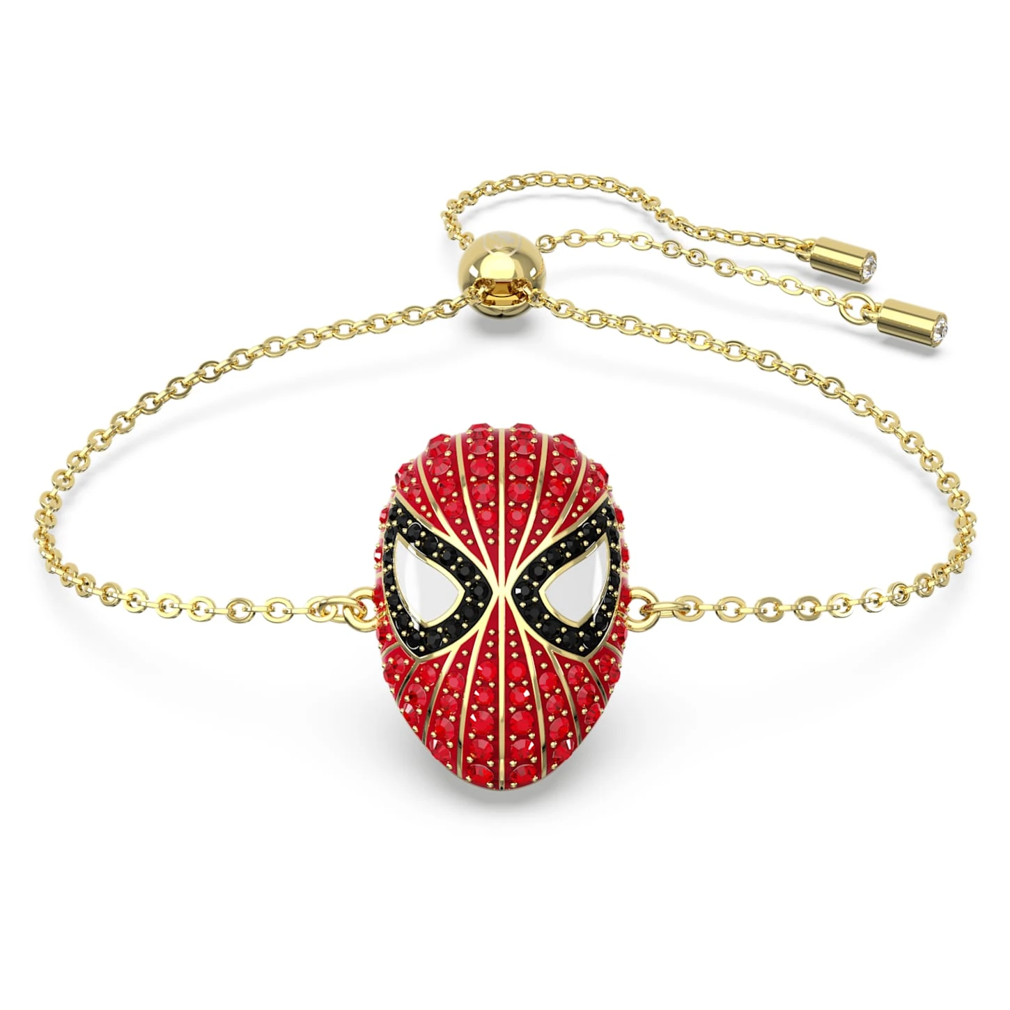 Swarovski Marvel Spider-Man Bracelet Red, Gold-tone Plated 4 Swarovski Marvel Spider-Man Bracelet Red, Gold-tone Plated - Image 2