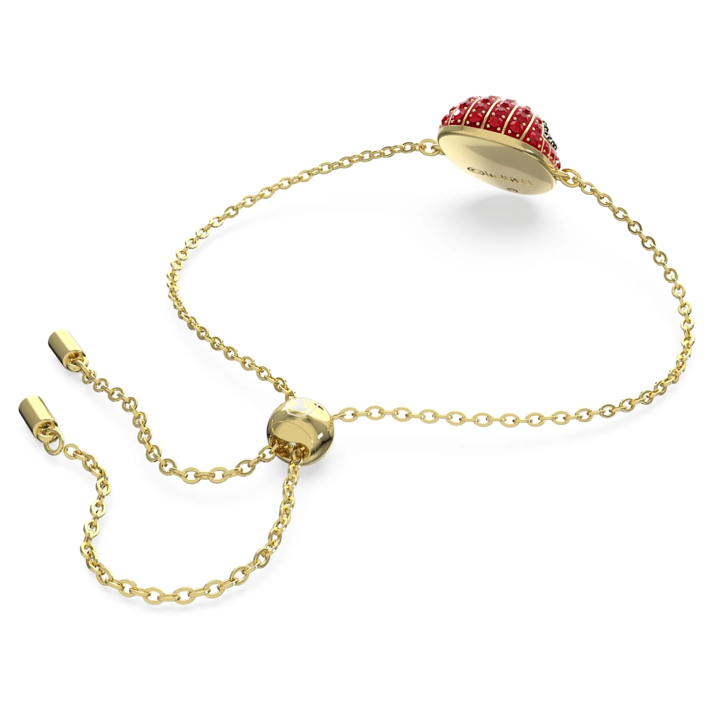 Swarovski Marvel Spider-Man Bracelet Red, Gold-tone Plated 7 Swarovski Marvel Spider-Man Bracelet Red, Gold-tone Plated - Image 5