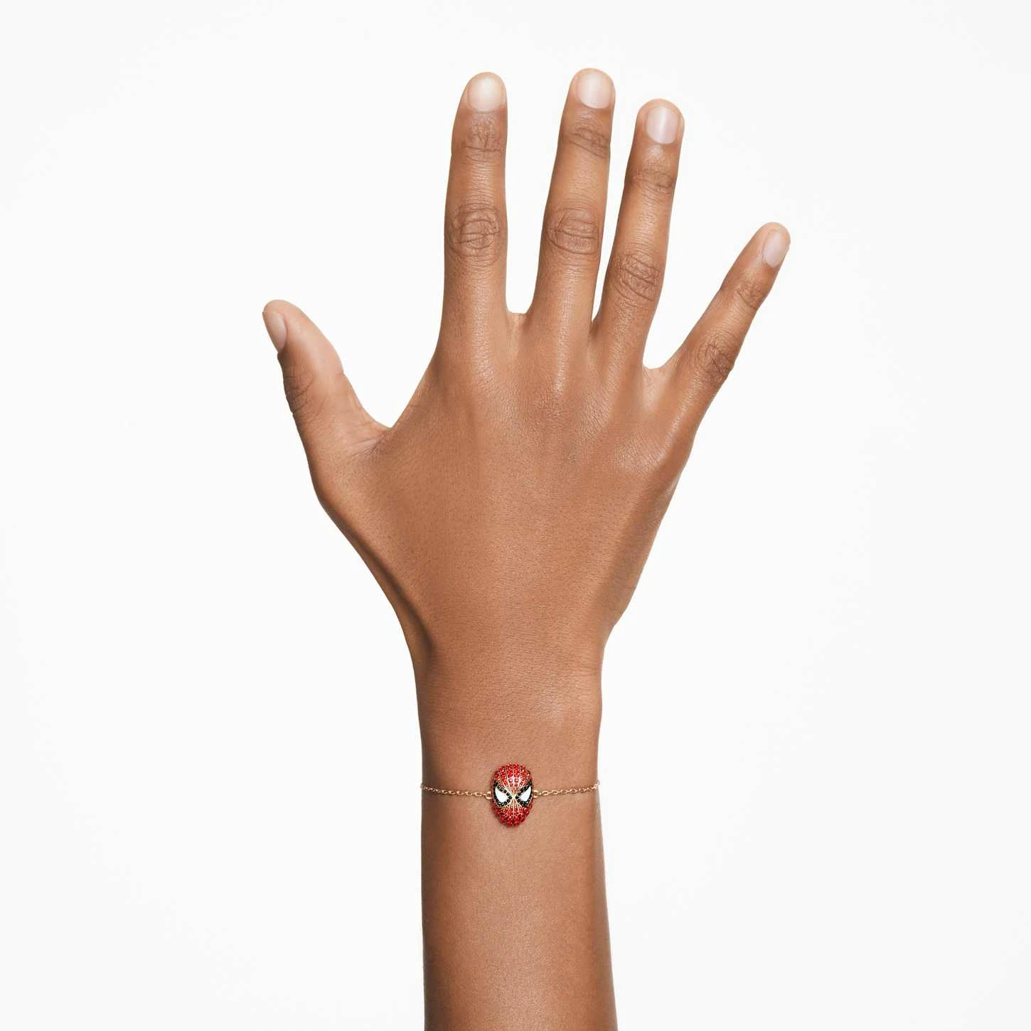 Swarovski Marvel Spider-Man Bracelet Red, Gold-tone Plated 3 Swarovski Marvel Spider-Man Bracelet Red, Gold-tone Plated