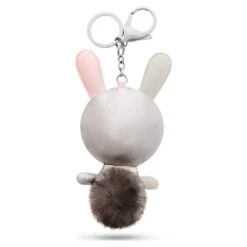 Swarovski Mathilde Bag Charm Rabbit, Gray, Stainless Steel -Jewelry Store mathilde bag charm rabbit gray stainless steel swarovski 5020921 3