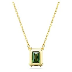 Swarovski Matrix Pendant Rectangular Cut, Green, Gold-tone Plated 11 Swarovski Matrix Pendant Rectangular Cut, Green, Gold-tone Plated -Jewelry Store matrix pendant rectangular cut green gold tone plated swarovski 5677141 2