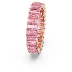 Swarovski Matrix Ring Baguette Cut, Pink, Rose Gold-tone Plated 14 Swarovski Matrix Ring Baguette Cut, Pink, Rose Gold-tone Plated -Jewelry Store matrix ring baguette cut pink rose gold tone plated swarovski 5648286 3