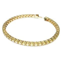Swarovski Matrix Tennis Bracelet Round Cut, Small, Yellow, Gold-tone Plated 10 Swarovski Matrix Tennis Bracelet Round Cut, Small, Yellow, Gold-tone Plated -Jewelry Store matrix tennis bracelet round cut small yellow gold tone plated swarovski 5648933 2