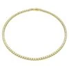 Swarovski Matrix Tennis Necklace Round Cut, Small, Yellow, Gold-tone Plated 1 Swarovski Matrix Tennis Necklace Round Cut, Small, Yellow, Gold-tone Plated -Jewelry Store matrix tennis necklace round cut small yellow gold tone plated swarovski 5681799