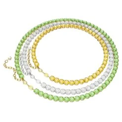 Swarovski Matrix Tennis Necklace Set (3), Round Cut, Multicolored, Mixed Metal Finish 15 Swarovski Matrix Tennis Necklace Set (3), Round Cut, Multicolored, Mixed Metal Finish -Jewelry Store matrix tennis necklace set 28329 round cut multicolored mixed metal finish swarovski 5647443 4