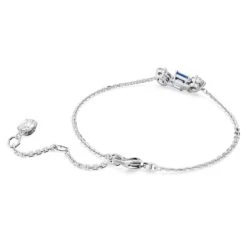 Swarovski Mesmera Bracelet Mixed Cuts, Blue, Rhodium Plated -Jewelry Store mesmera bracelet mixed cuts blue rhodium plated swarovski 5668359 4