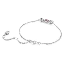Swarovski Mesmera Bracelet Mixed Cuts, Pink, Rhodium Plated -Jewelry Store mesmera bracelet mixed cuts pink rhodium plated swarovski 5668361 4