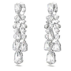 Swarovski Mesmera Clip Earrings Mixed Cuts, Chandelier, White, Rhodium Plated 11 Swarovski Mesmera Clip Earrings Mixed Cuts, Chandelier, White, Rhodium Plated -Jewelry Store mesmera clip earrings mixed cuts chandelier white rhodium plated swarovski 5661691 3