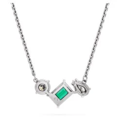 Swarovski Mesmera Pendant Mixed Cuts, Green, Rhodium Plated 11 Swarovski Mesmera Pendant Mixed Cuts, Green, Rhodium Plated -Jewelry Store mesmera pendant mixed cuts green rhodium plated swarovski 5668278 3