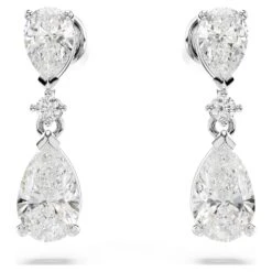 Swarovski Mesmera Set Mixed Cuts, White, Rhodium Plated -Jewelry Store mesmera set mixed cuts white rhodium plated swarovski 5674306 6