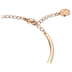 Swarovski Millenia Bangle Octagon Cut, Pavé, Pink, Rose Gold-tone Plated -Jewelry Store millenia bangle octagon cut pavC3A9 pink rose gold tone plated swarovski 5620555 3
