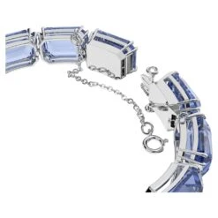 Swarovski Millenia Bracelet Octagon Cut, Blue, Rhodium Plated -Jewelry Store millenia bracelet octagon cut blue rhodium plated swarovski 5614927 3