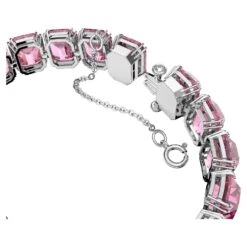 Swarovski Millenia Bracelet Octagon Cut, Pink, Rhodium Plated -Jewelry Store millenia bracelet octagon cut pink rhodium plated swarovski 5610363 3