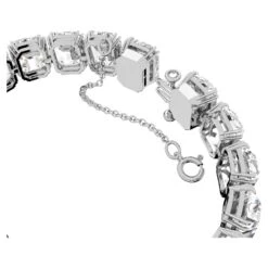 Swarovski Millenia Bracelet Octagon Cut, White, Rhodium Plated -Jewelry Store millenia bracelet octagon cut white rhodium plated swarovski 5618699 3