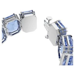 Swarovski Millenia Bracelet Oversized Crystals, Octagon Cut, Blue, Rhodium Plated -Jewelry Store millenia bracelet oversized crystals octagon cut blue rhodium plated swarovski 5638491 3